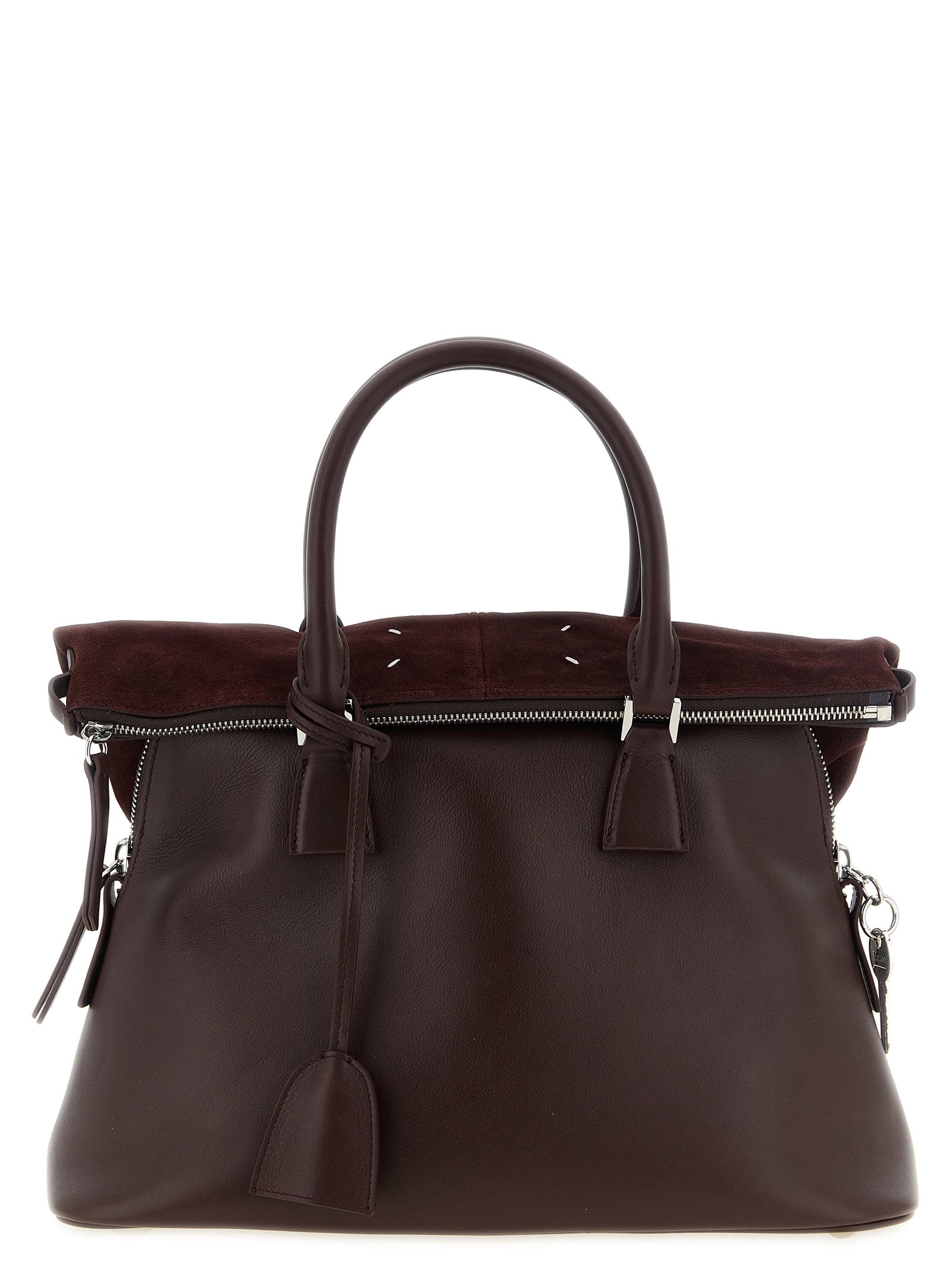 Maison Margiela 5AC Shoulder Bag — Burgundy