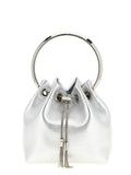 Jimmy Choo Bucket Bag — Silver