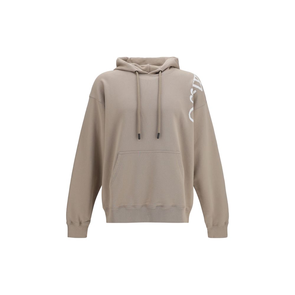 Off-White Vertical Bookish Skate Hoodie — Beige