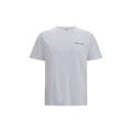 Off-White Logo-Embroidered Cotton T-Shirt — White