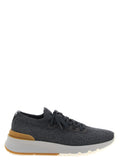 Brunello Cucinelli Runners Sneaker — Gray