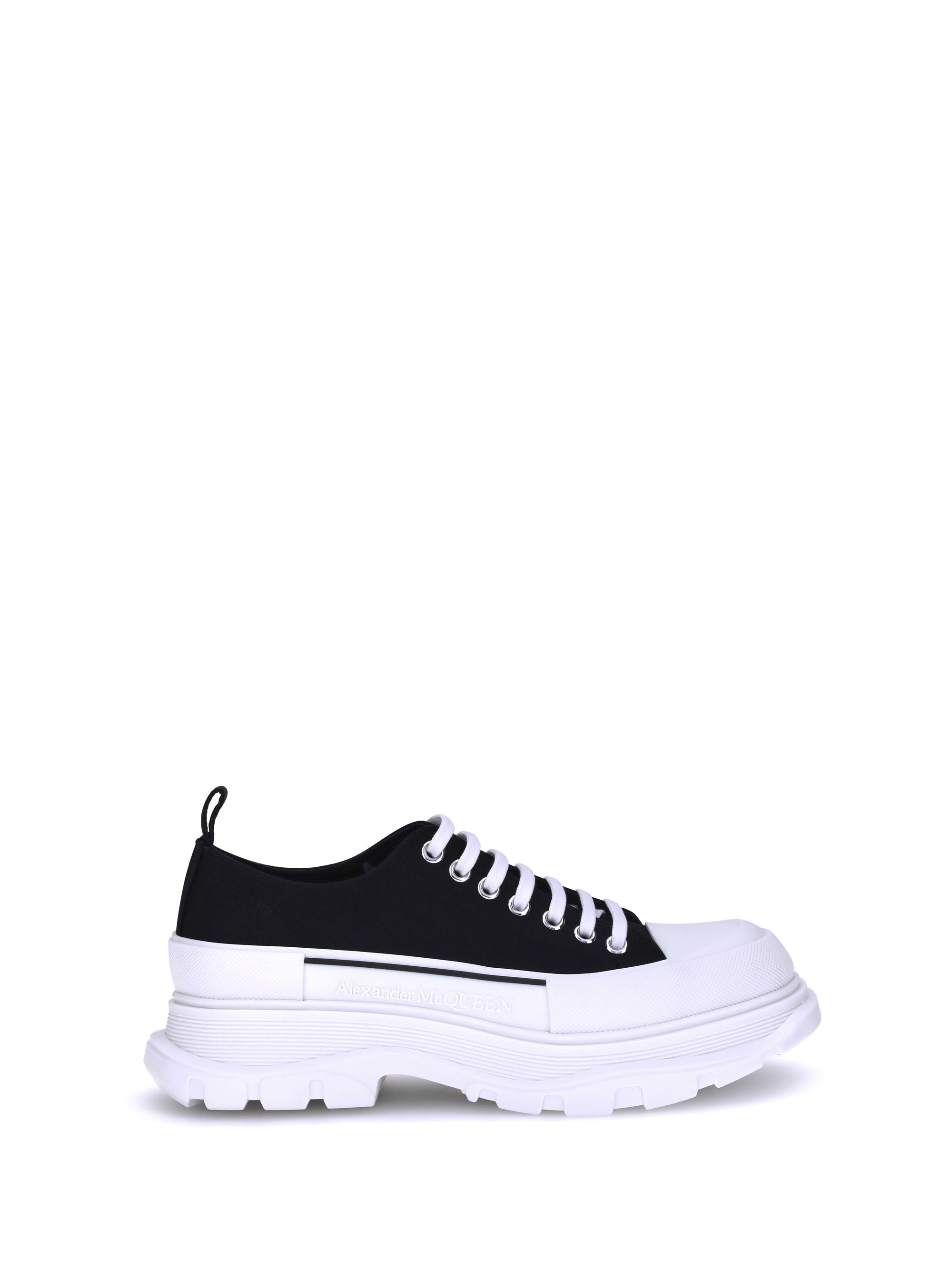 Alexander McQueen Tread Slick Sneaker — Black