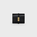 Celine Small Trifold Wallet — Black