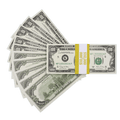 $10,000 Full Print 1990 Series Stack By Prop Money Inc.