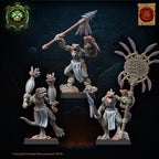 Cuetzpalli Regiment with javelins, Lost Kingdom Miniatures
