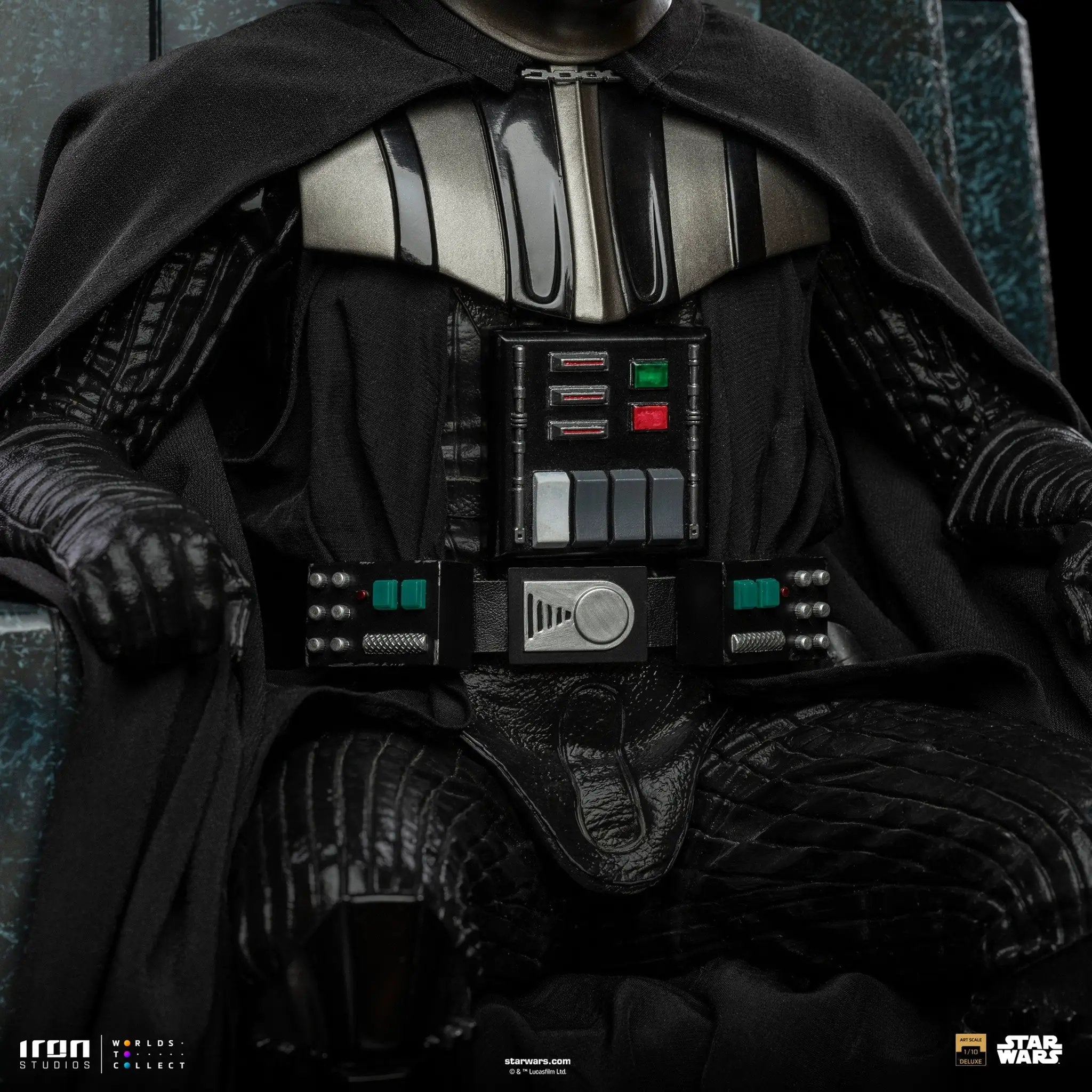 Statue Darth Vader on Throne - Star Wars: Obi-Wan Kenobi Series - Art Scale 1/10 - Iron Studios