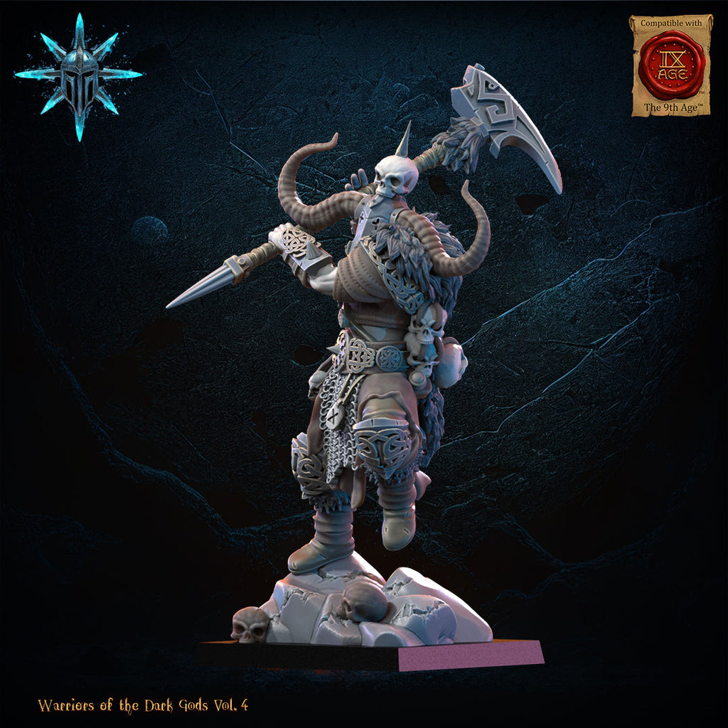 Heavy Weapon Barbarian Chief, Lost Kingdom Miniatures