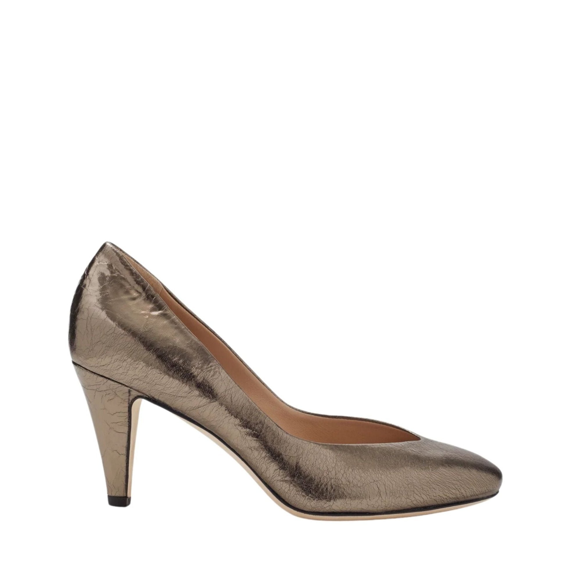 Stella  Bronze Metallic Pumps
