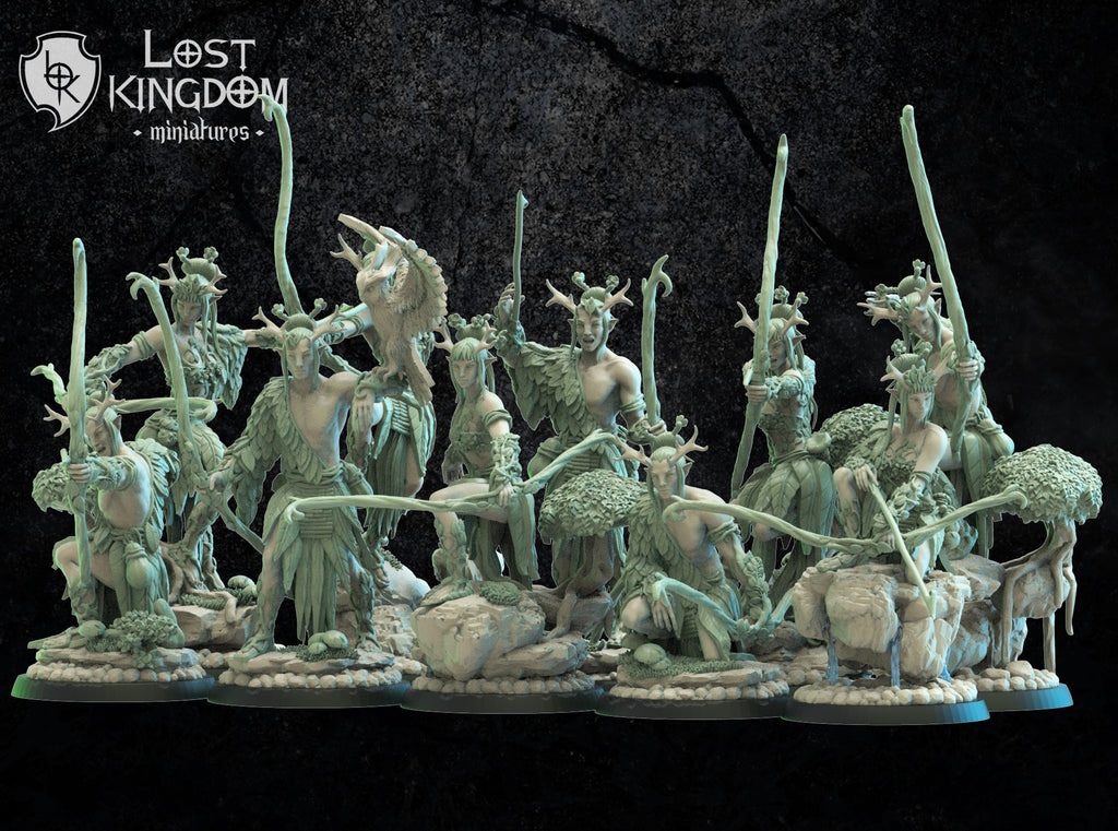 Sakura Archers, Lost Kingdom Miniatures