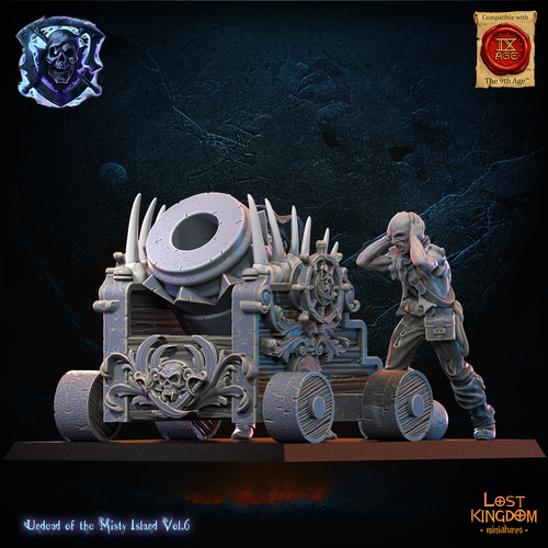Abyssal Mortar, Lost Kingdom Miniatures
