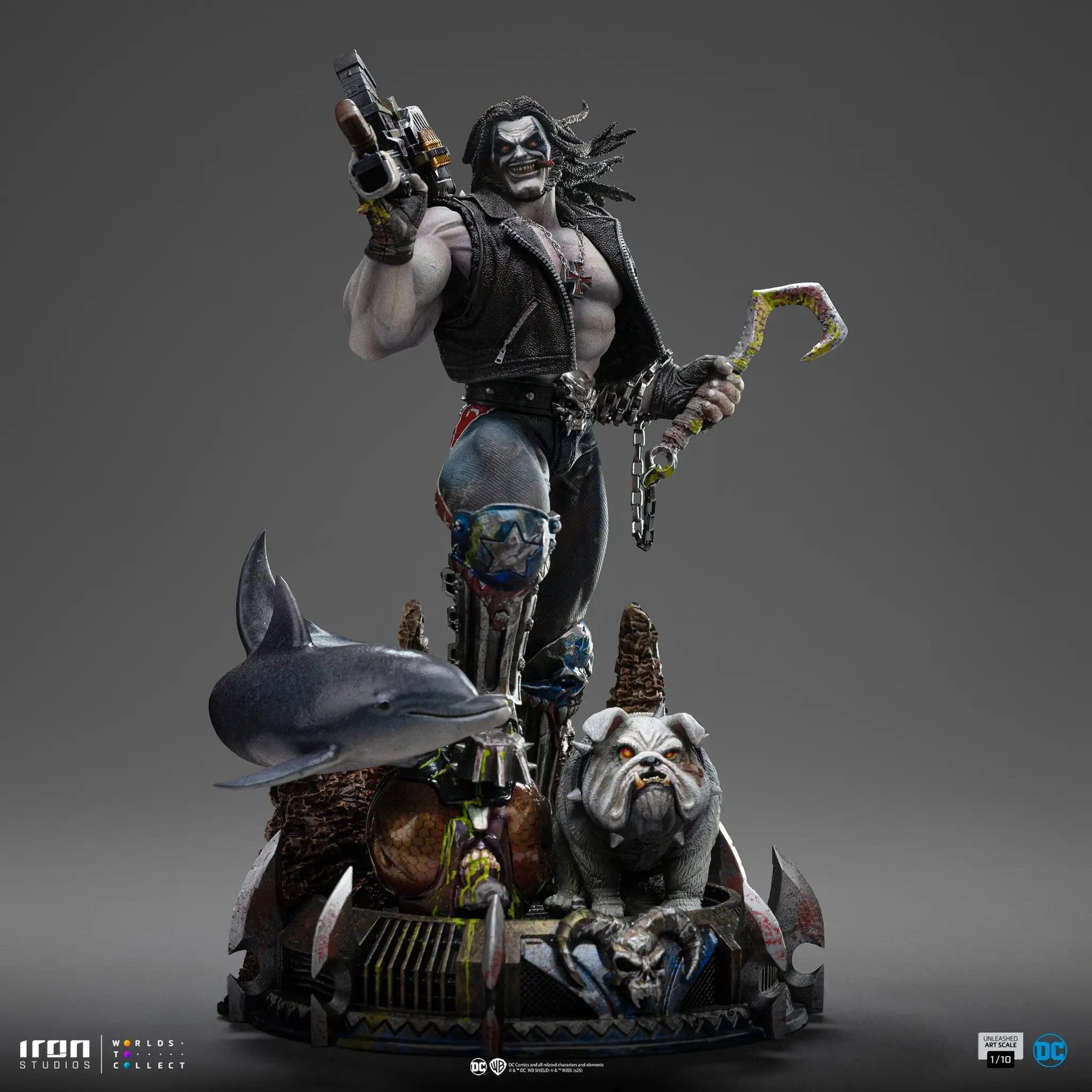 Statue Lobo Unleashed - DC Comics - Art Scale 1/10 - Iron Studios