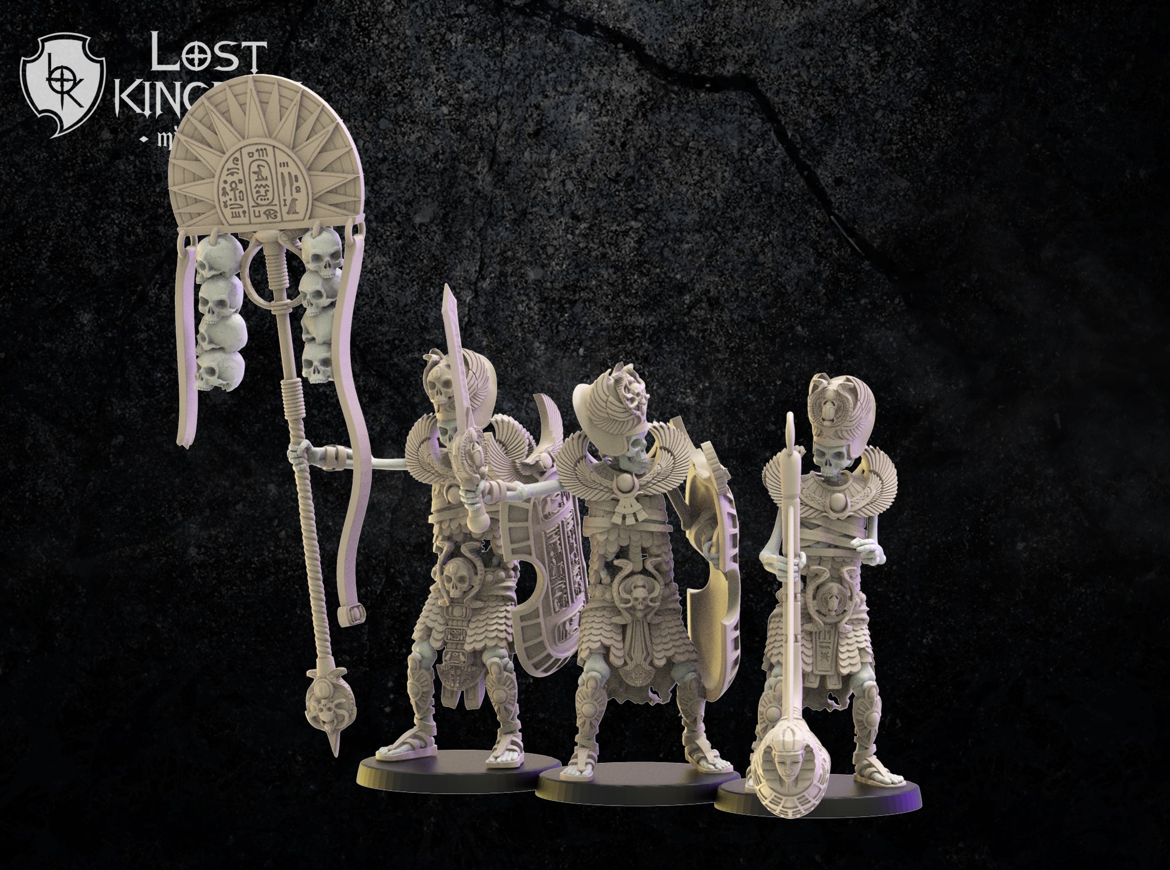 Amun-Re Guard, Lost Kingdom Miniatures