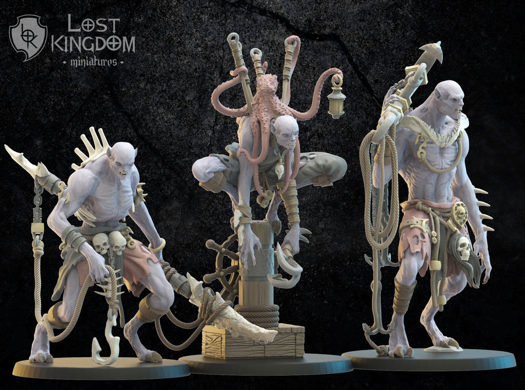 Vycanthropes Looters, Lost Kingdom Miniatures