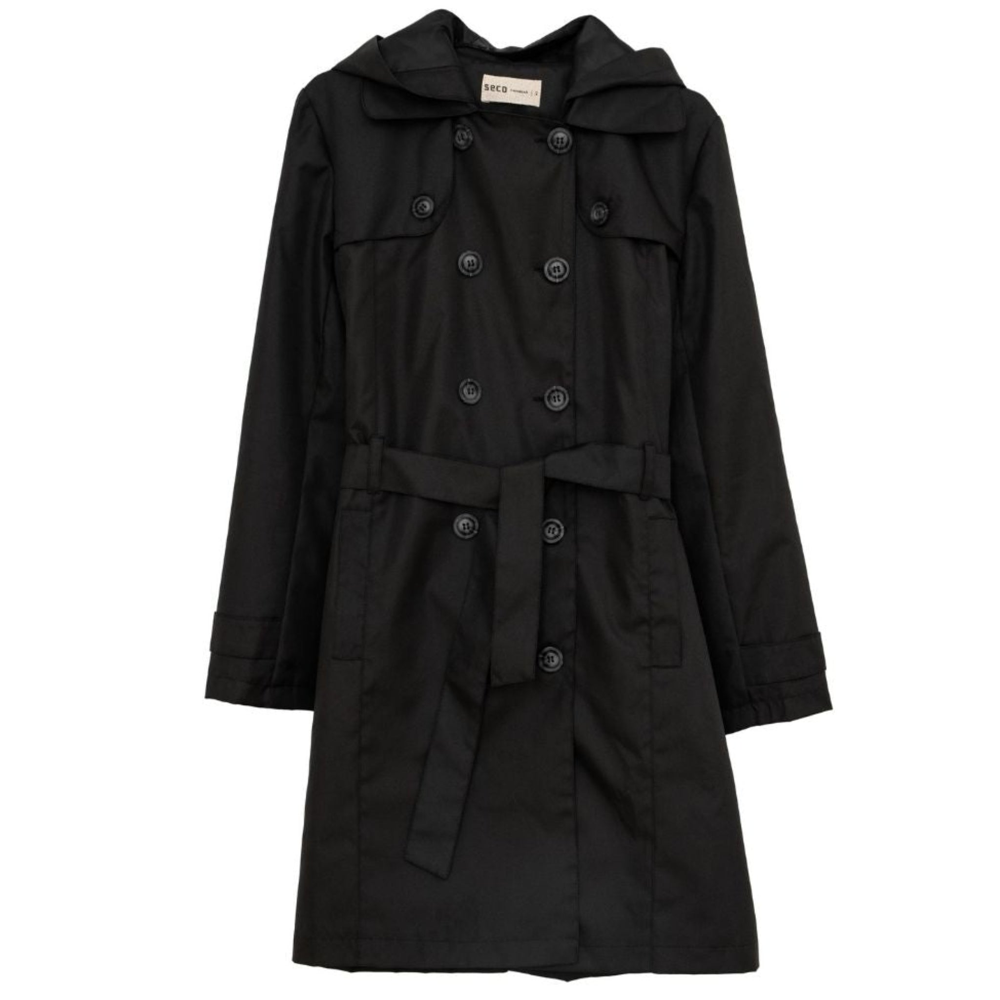 Manhattan Trench Coat | Black