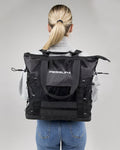Unisex Italia Top Handle Bag Black Nylon Ripstop Waterproof