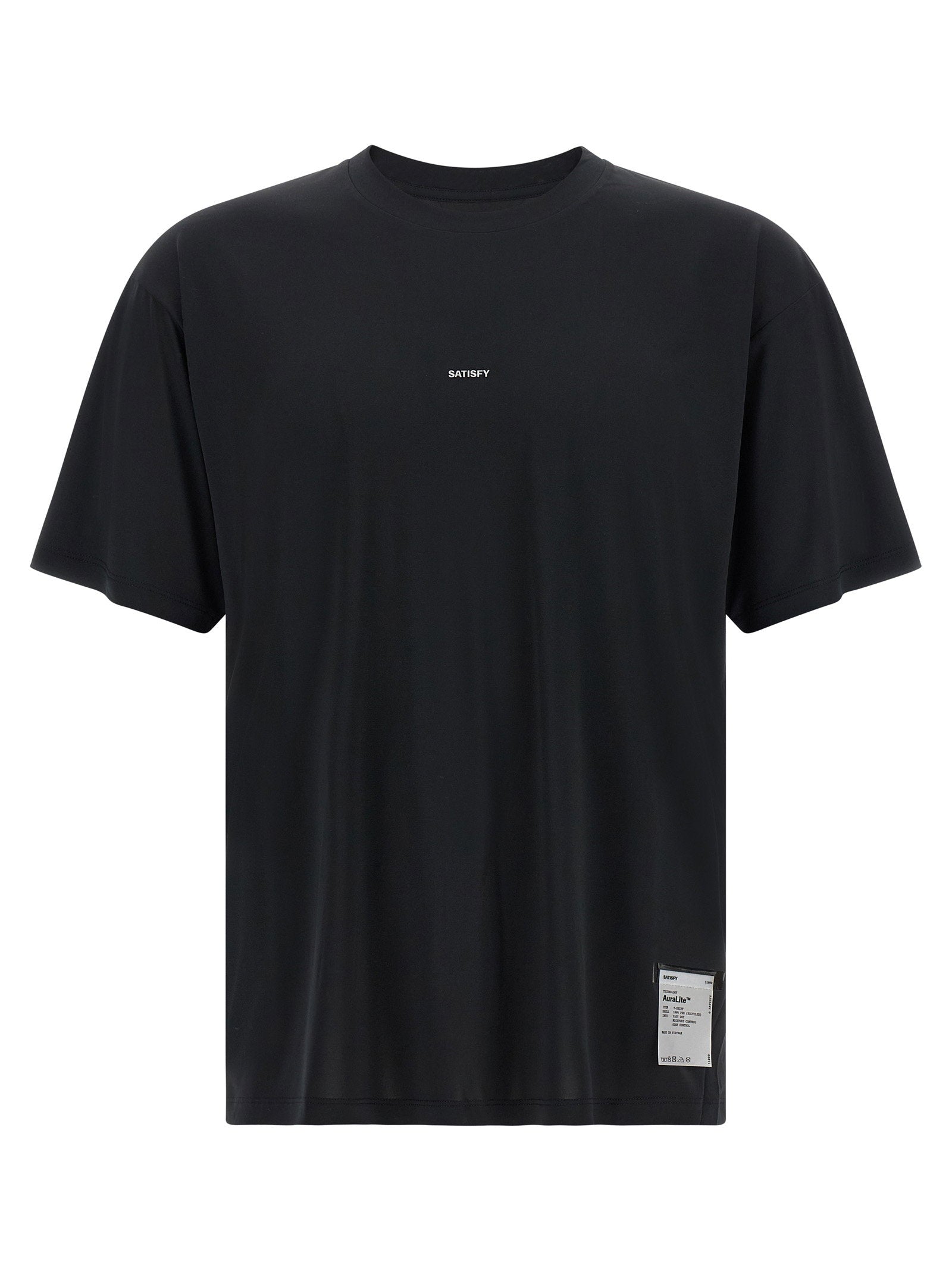 Satisfy Auralite™ Quick-Drying Microjersey T-shirt — Black