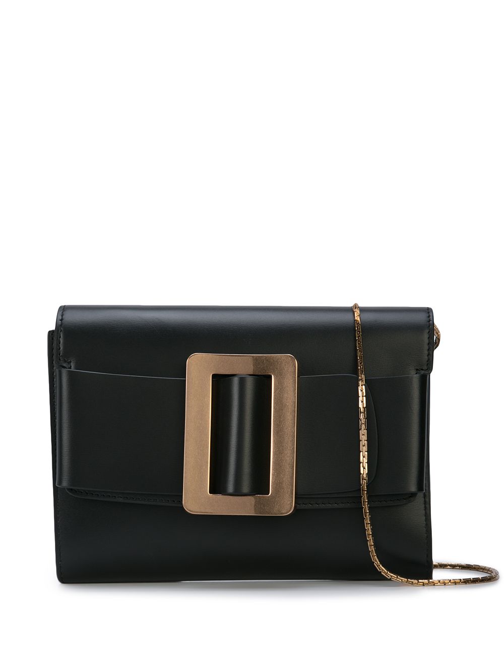 Boyy Buckle Clutch — Black