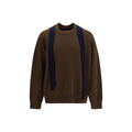 Sacai Merino Sweater — Brown