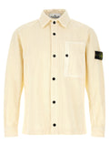Stone Island Corduroy Overshirt — White