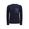 Prada Virgin Wool Sweater — Navy