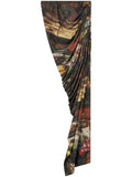 Az Factory By Ester Manas Fruit-Print Stretch Skirt — Black