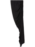 Az Factory By Ester Manas Ruched Side-Slit Skirt — Black