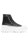Botín Alexander McQueen Tread Slick — Negro