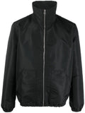 Alexander McQueen Graffiti-Print Logo Jacket — Black
