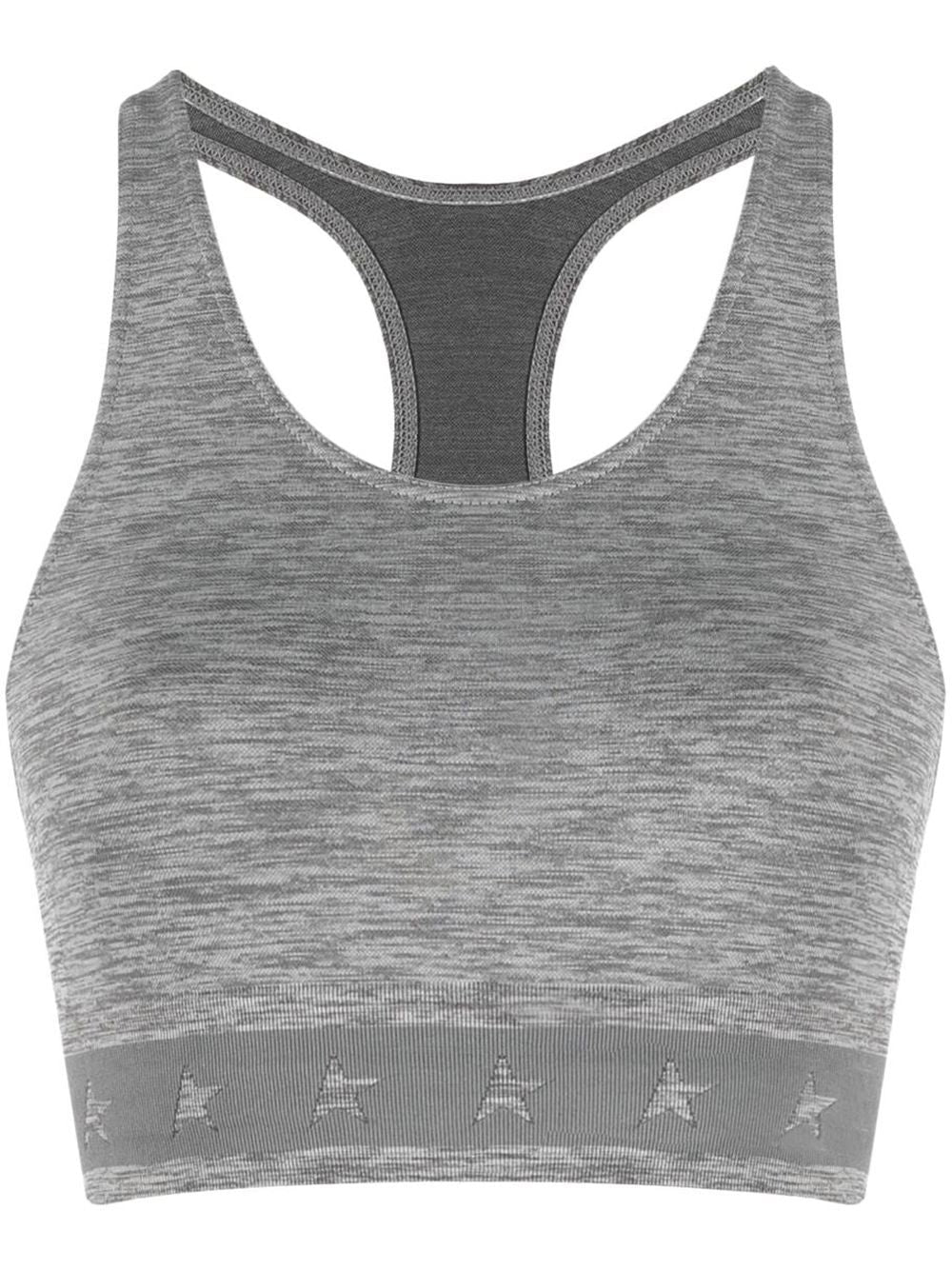 Golden Goose Racerback Design Tank Top — Grey