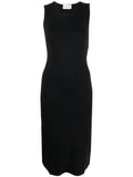P.A.R.O.S.H. Knitted Midi Dress — Black