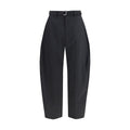 Pantalones Sastre de Pierna Ancha Sacai — Negro