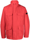 Peuterey Cotton-Blend Blouson Jacket — Red