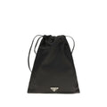 Prada Wish Re-Nylon Bucket Bag — Black