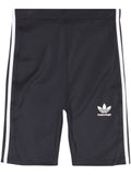 Adidas X Balenciaga Logo-Stripe Design Shorts — Black
