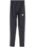Adidas X Balenciaga Logo-Embroidered Stretch Leggings — Black