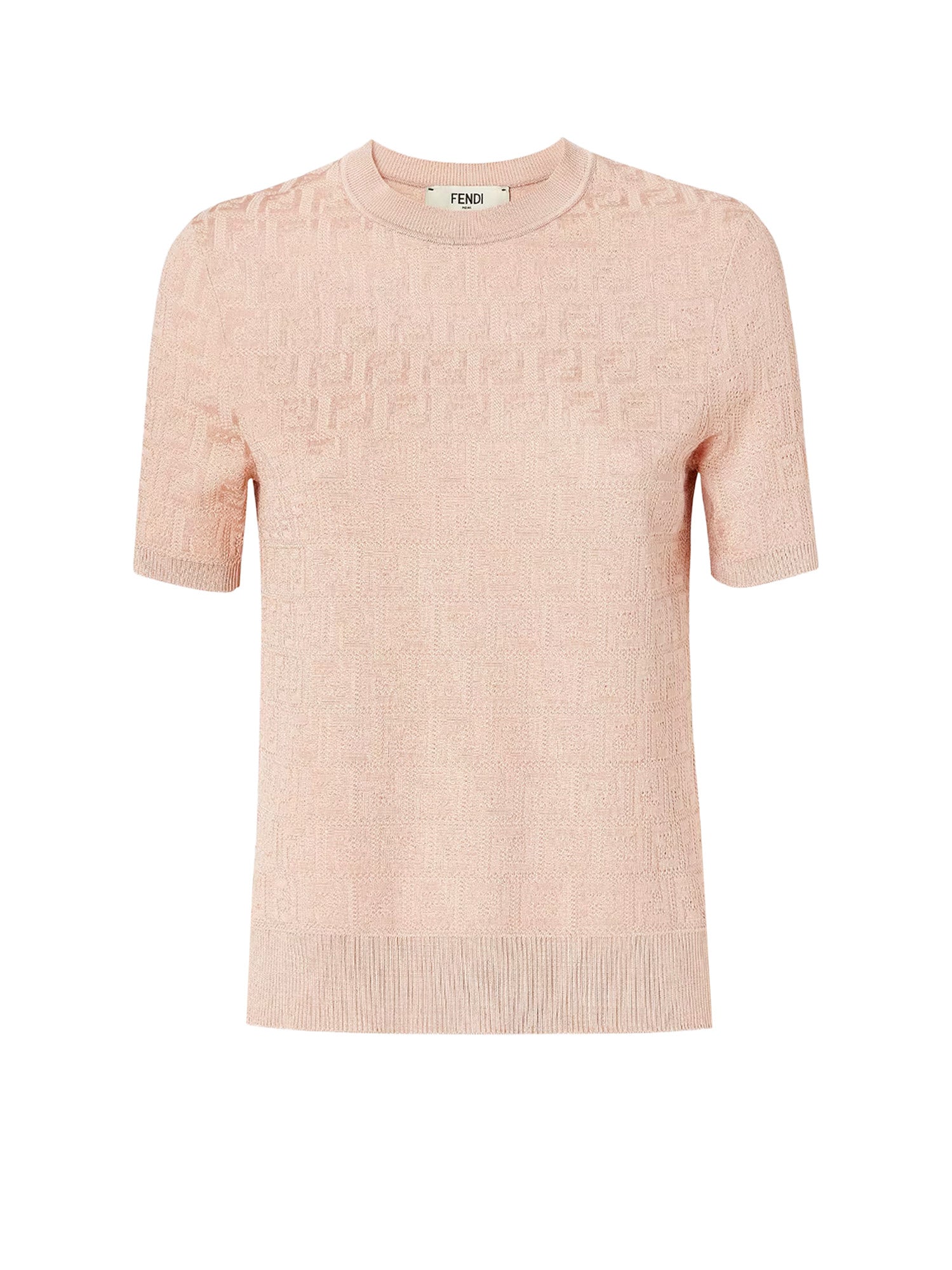 Fendi Sweaters Pink Salt-25 Cotone Viscosa - 32