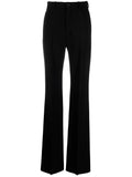 Balenciaga Pinstripe Trousers — Black
