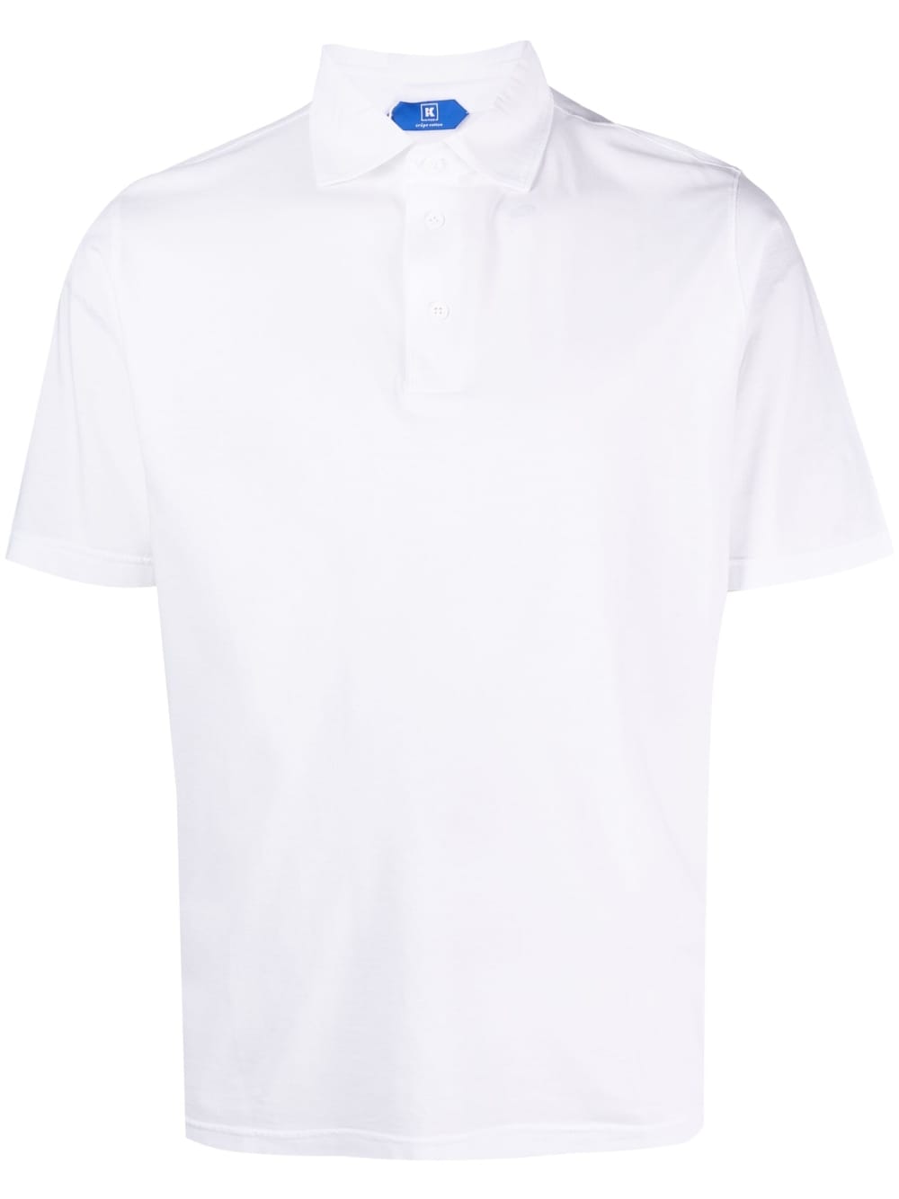 Kired Cotton Polo Shirt — White