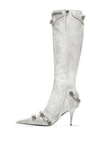 Balenciaga Cagole Boots — white