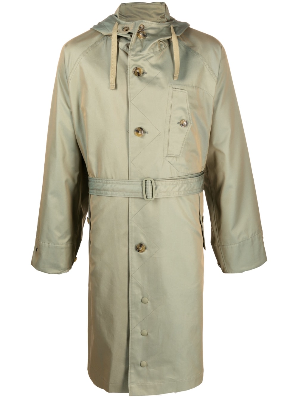 Baracuta Hooded Parka — Beige