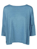 C-Zero Shirt Linen Shirt — Blue