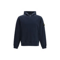 Stone Island Cotton Hoodie — Navy