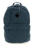 C.P. Company Garment-Dyed Nylon Backpack — Blue
