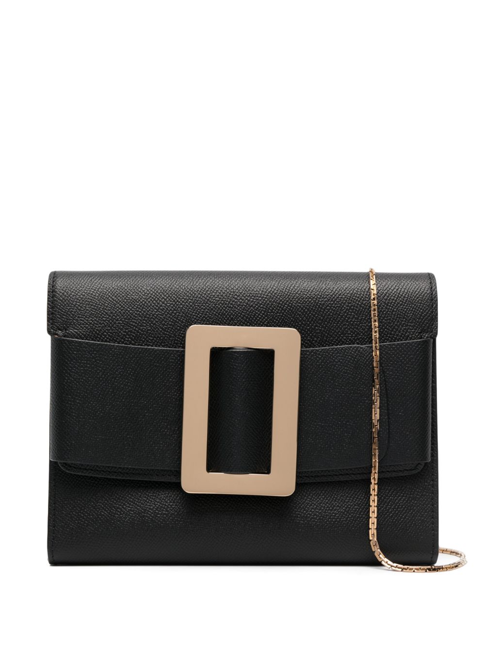Boyy Buckle Travel Case Clutch — Black