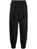 Alexander McQueen Organic Cotton Cargo Pants — Black