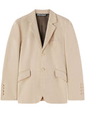Palm Angels Viscose Blazer — Beige