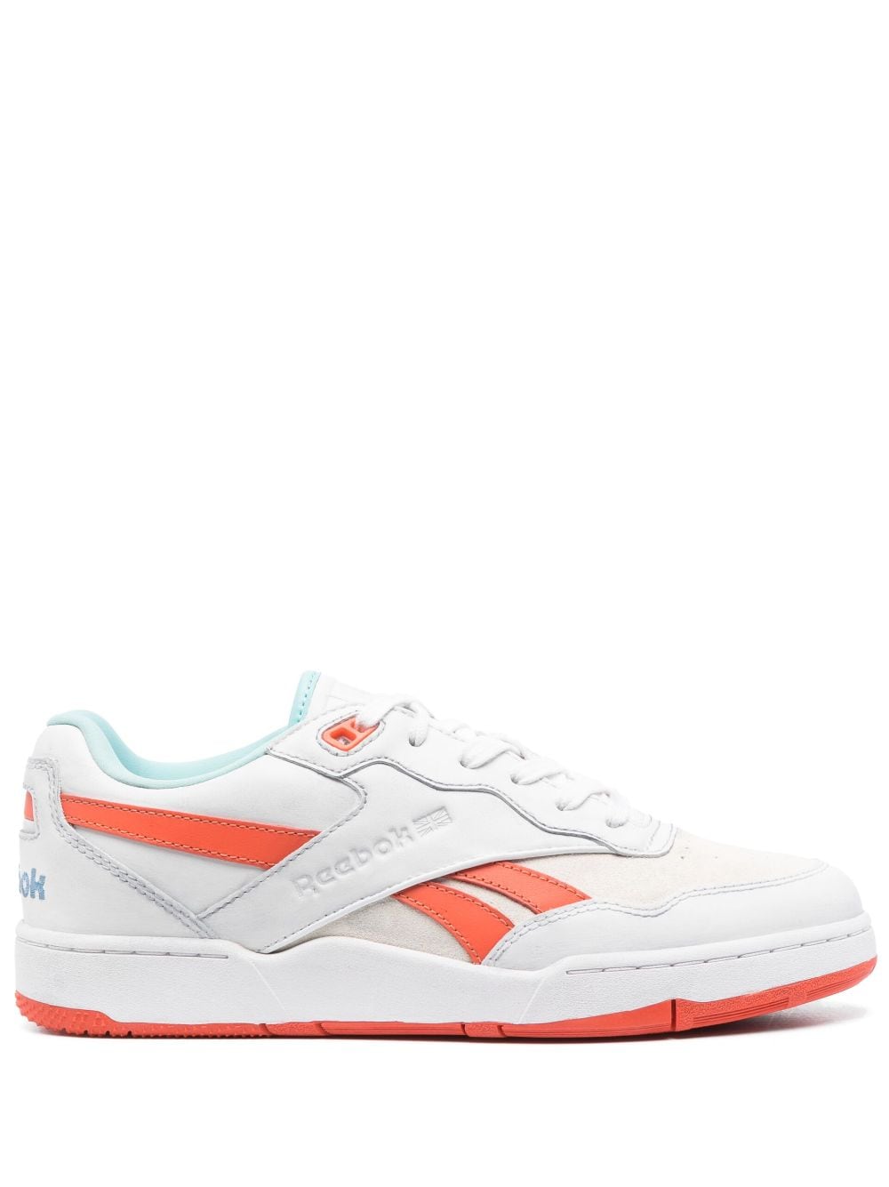 Reebok By Palm Angels Panelled Calf Leather Sneaker — White