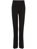 Ferragamo Virgin Wool Trousers — Black