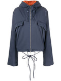 Ottolinger Faux-Fur Lined Hooded Jacket — Navy