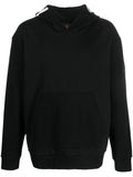 Peuterey Logo-Print Cotton Hoodie — Black